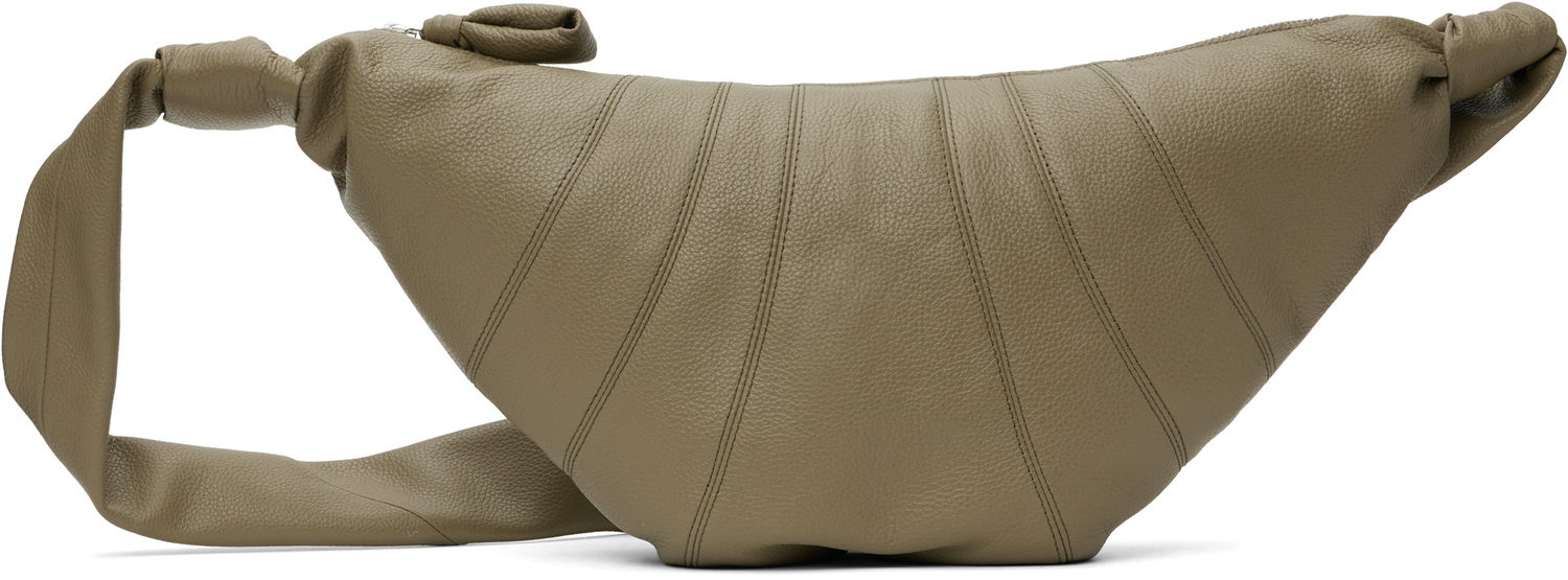 Ľadvinka LEMAIRE Lemaire Medium Croissant Shoulder Bag Zelené | BG0001 LL0018, 0
