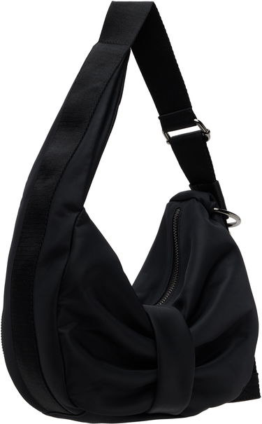 Taška cez rameno Simone Rocha Simone Rocha Mini Pearl-Embellished Sling Bow Bag Čierna | BAG198B 0761, 2