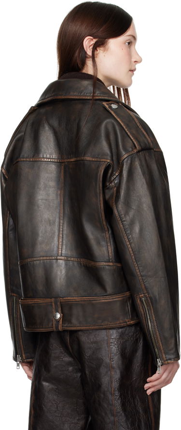 Bunda STAND STUDIO Leather Biker Jacket Čierna | 66388-7030, 2