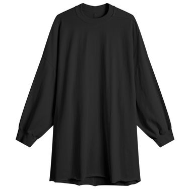 Mikina Rick Owens Rick Owens Tommy Long Sleeve Heavy Jersey T-Shirt Čierna | RU01E5276-BA-09, 1