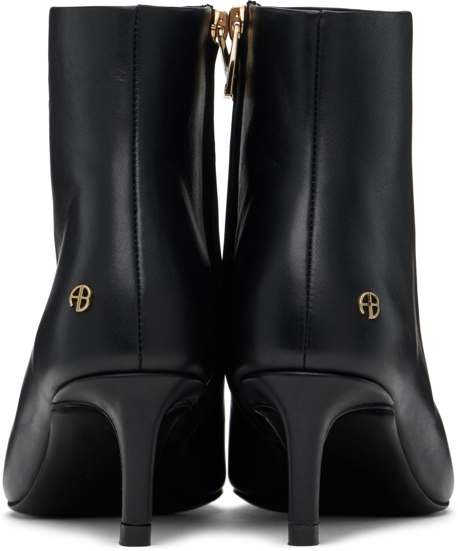 Tenisky a topánky Anine Bing Nina Metal Toe Cap Boots Čierna | A-14-10319-000, 1