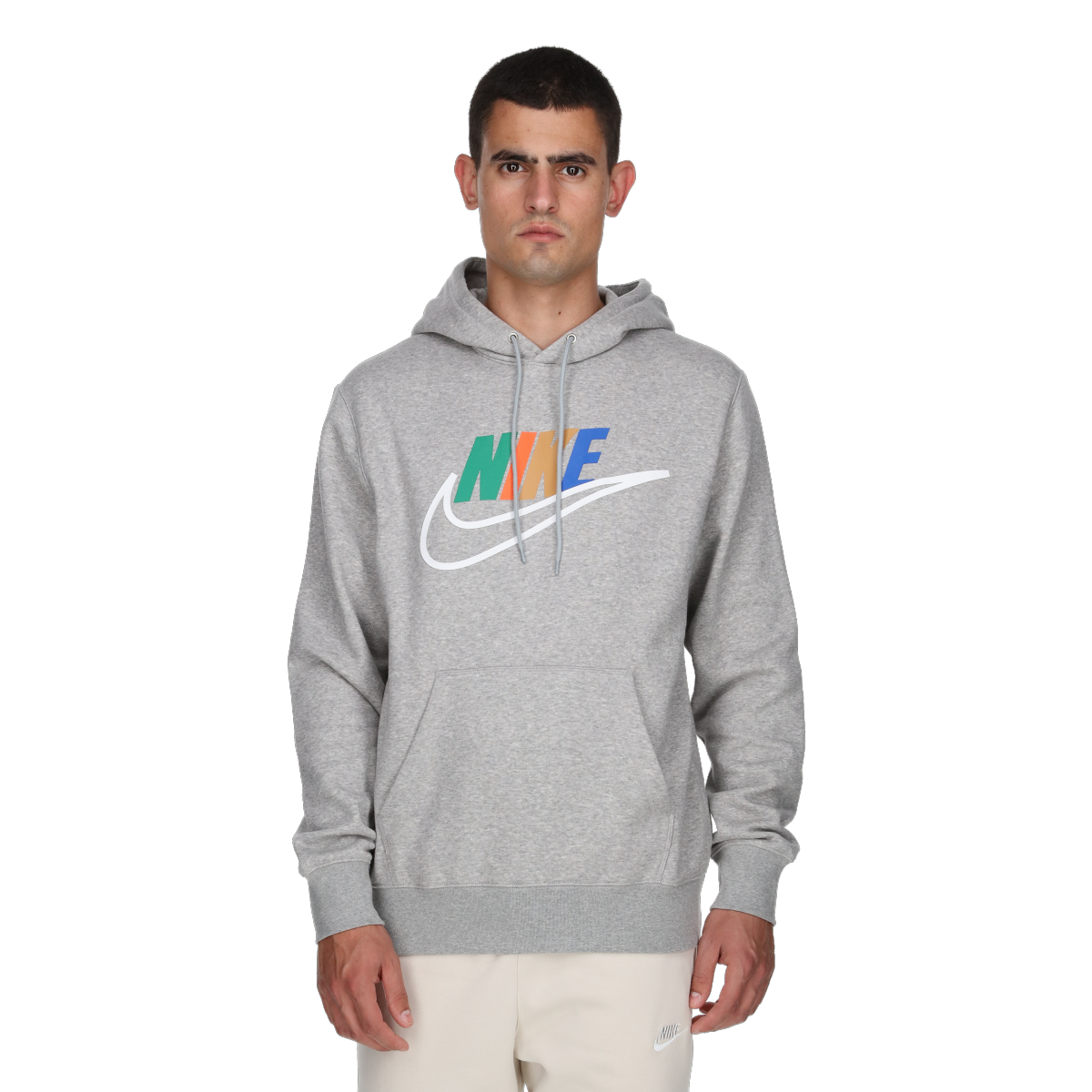 Mikina Nike Nike Club Futura Block Hoodie Šedá | FZ0772-063, 0