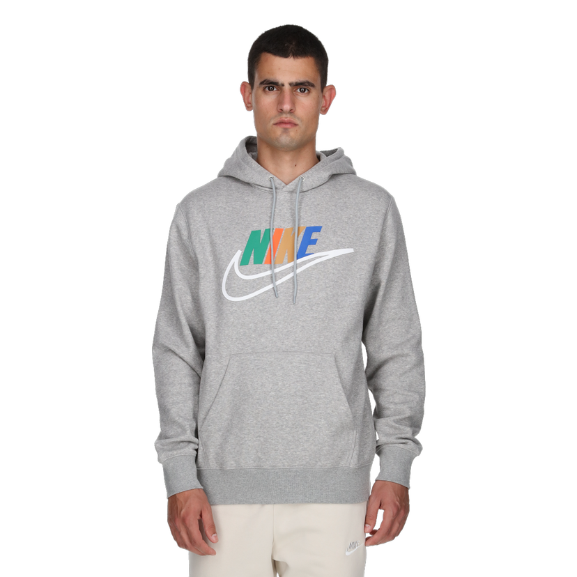 Mikina Nike Nike Club Futura Block Hoodie Šedá | FZ0772-063