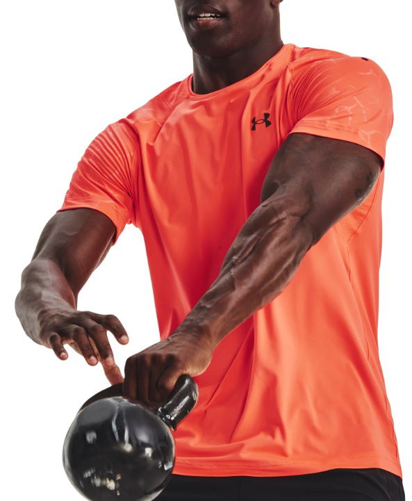 Tričko Under Armour Rush Vent Tee Oranžová | 1376790-877, 0