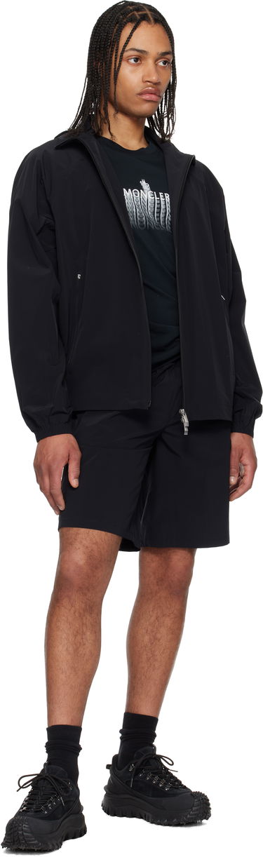 Šortky Moncler Moncler Logo Patch Shorts Čierna | K10912B0000759865, 3