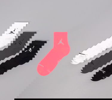 Spodná bielizeň a ponožky Jordan Ankle Socks 3-Pack Rôznofarebný | SX5544-011, 0