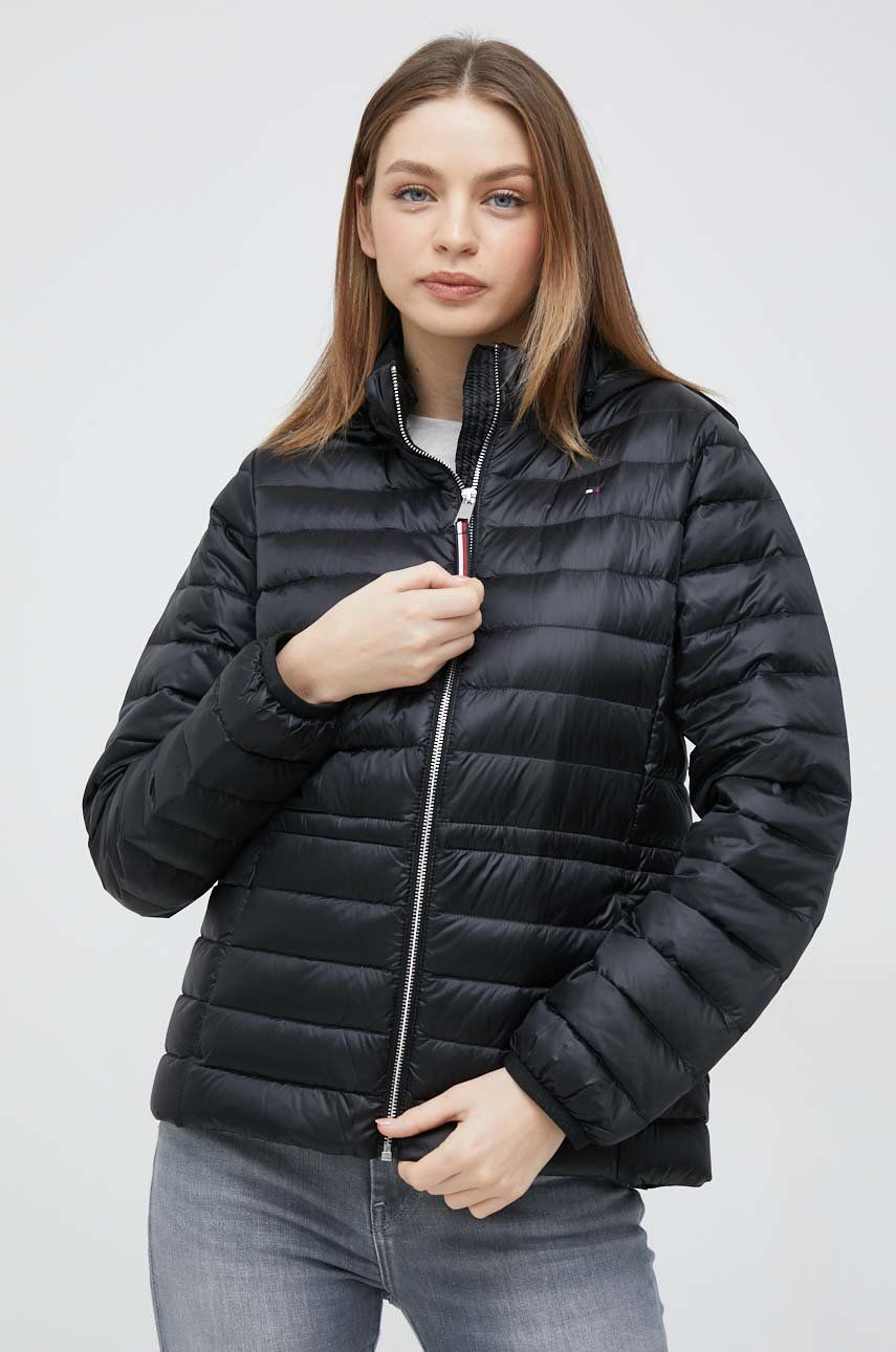 Prešívaná bunda Tommy Hilfiger Puffer Jacket Čierna | WW0WW37264.PPYX, 0
