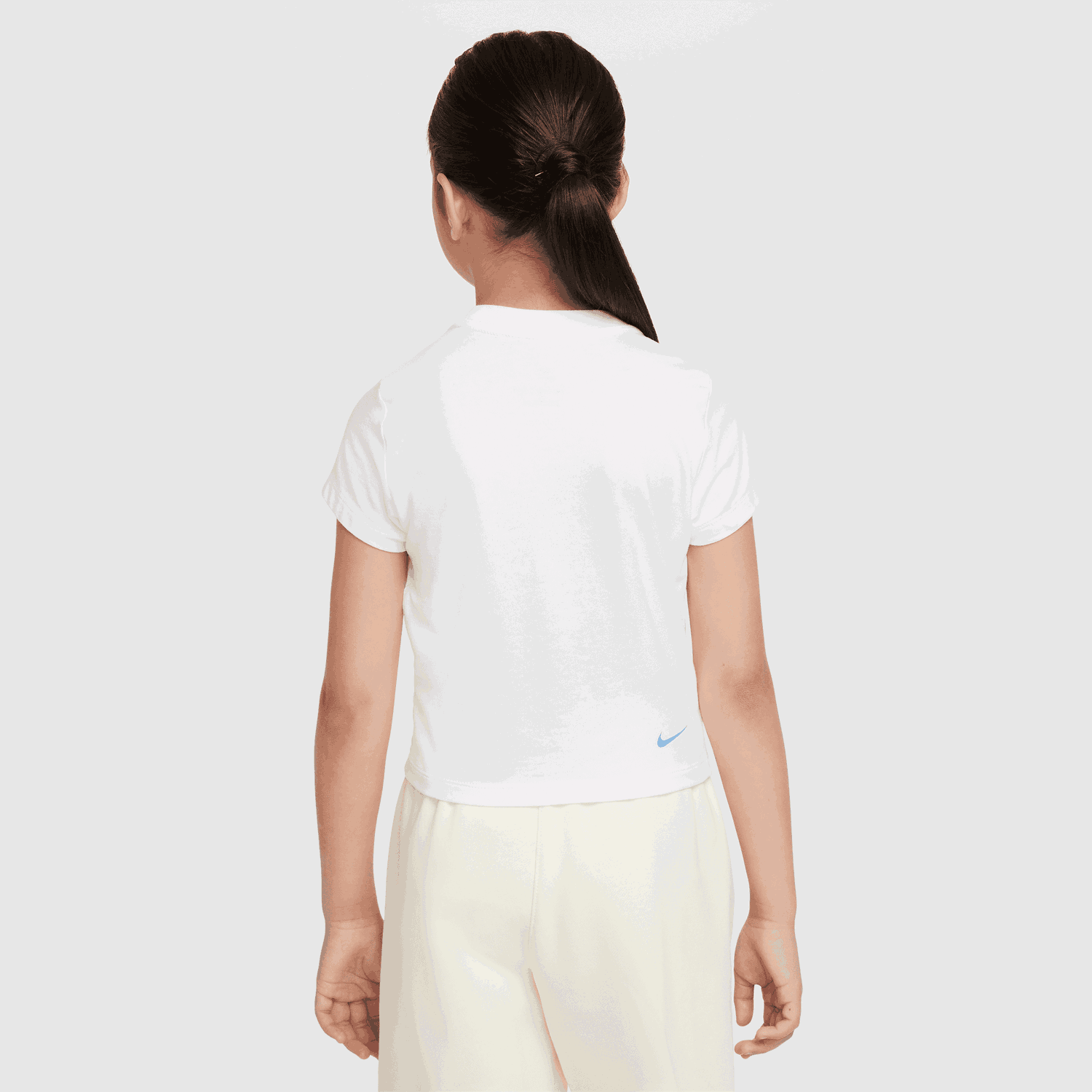 Crop Top Nike Nike Sportswear Girls' T-Shirt Biela | HQ2344-100, 1