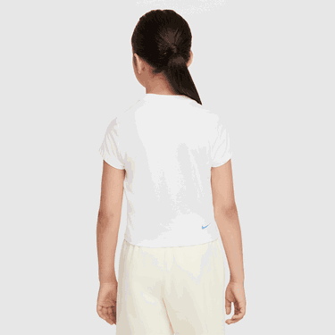Crop Top Nike Nike Sportswear Girls' T-Shirt Biela | HQ2344-100, 1