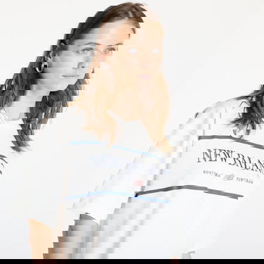 Tričko New Balance Athletics Nautical T-Shirt Biela | WT51910SST, 1