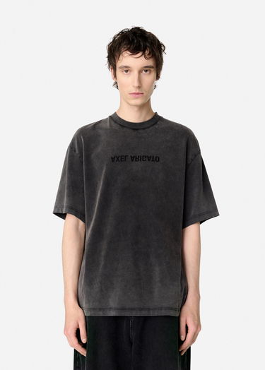 Tričko AXEL ARIGATO Distort Graphic T-Shirt Šedá | A3118004, 7