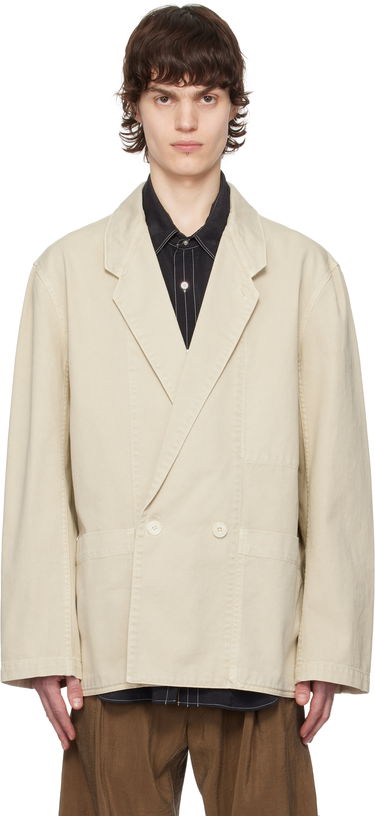 Bunda LEMAIRE Lemaire Workwear Denim Blazer Béžová | JA1062 LD1008, 0