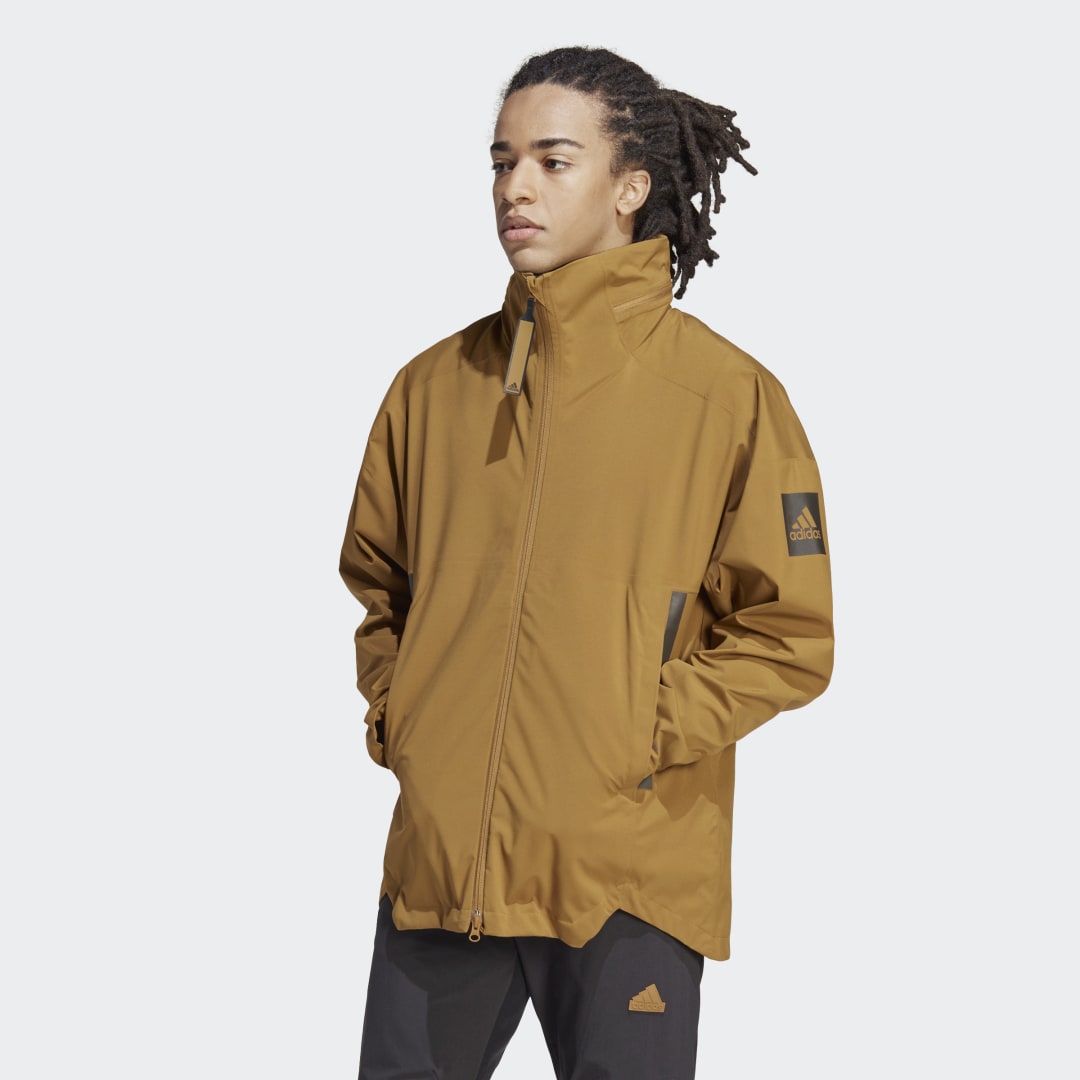 Vetrovka adidas Originals MYSHELTER Oranžová | HR2975, 1