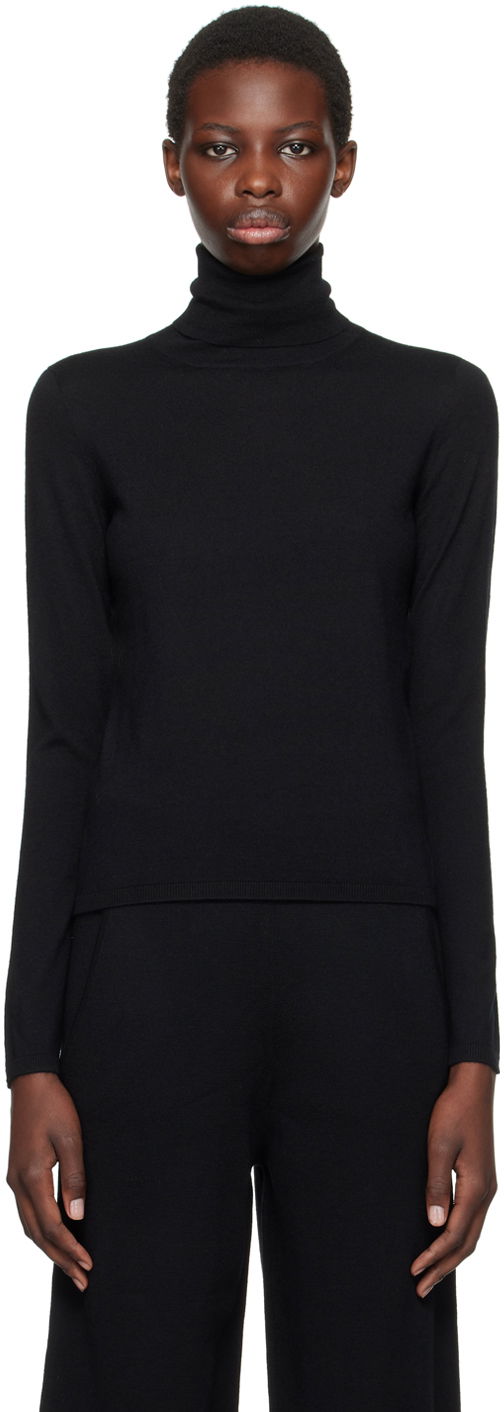 Sveter Max Mara Veloce Turtleneck Čierna | 2421366172600 MM12183, 0