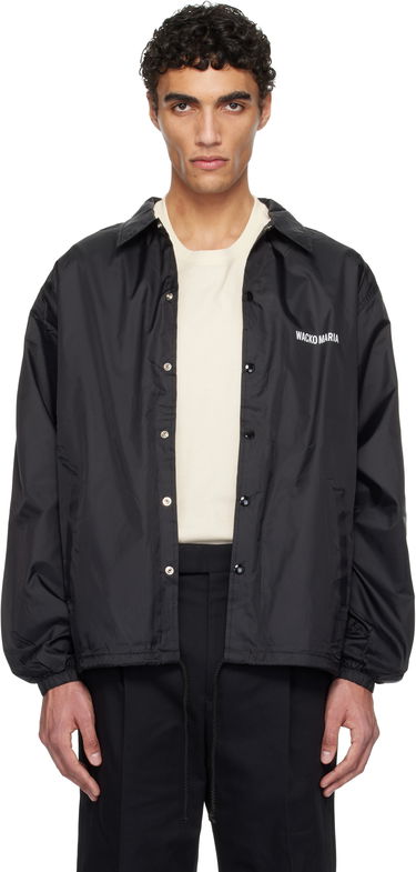 Vetrovka WACKO MARIA WACKO MARIA Coach Jacket Čierna | 25SSE-WMO-BL05, 0