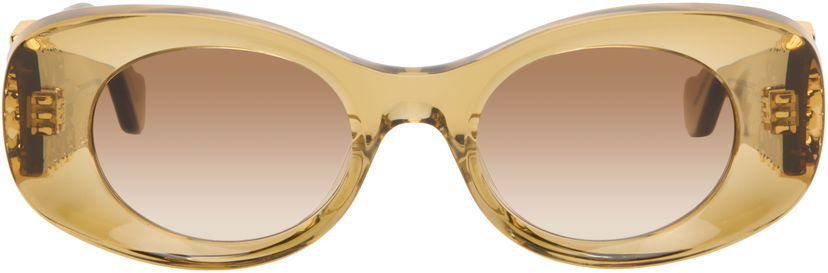 Slnečné okuliare Loewe Anagram Butterfly Sunglasses Hnedá | LW40175U@4996F