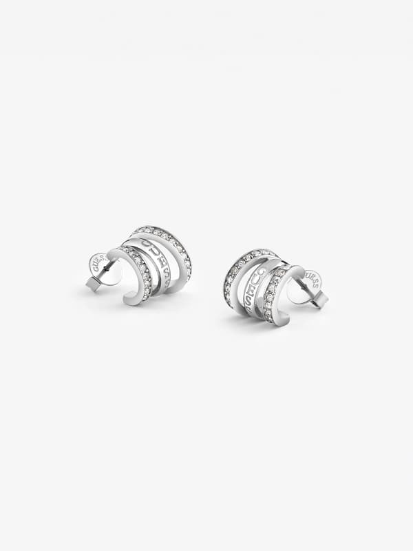 Náušnice GUESS “Crazy Earrings” Earrings Šedá | JUBE03302JW, 0