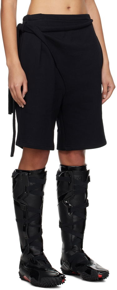 Šortky Ottolinger Ottolinger Wrap Shorts Čierna | 1503701, 4