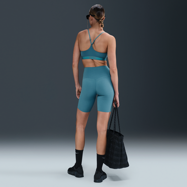 Šortky Nike Zenvy High-Waisted 8" Bike Shorts Tyrkysová | DQ6003-006, 4