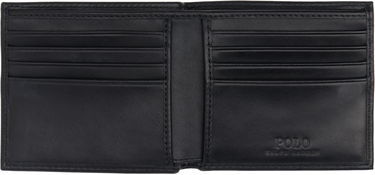 Peňaženka Polo by Ralph Lauren Ralph Lauren Smooth Leather Billfold Wallet Čierna | 405964520001, 2