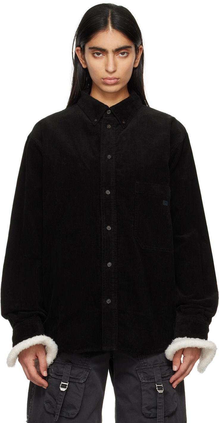Košeľa Acne Studios Patch Shirt Čierna | C90164-, 0