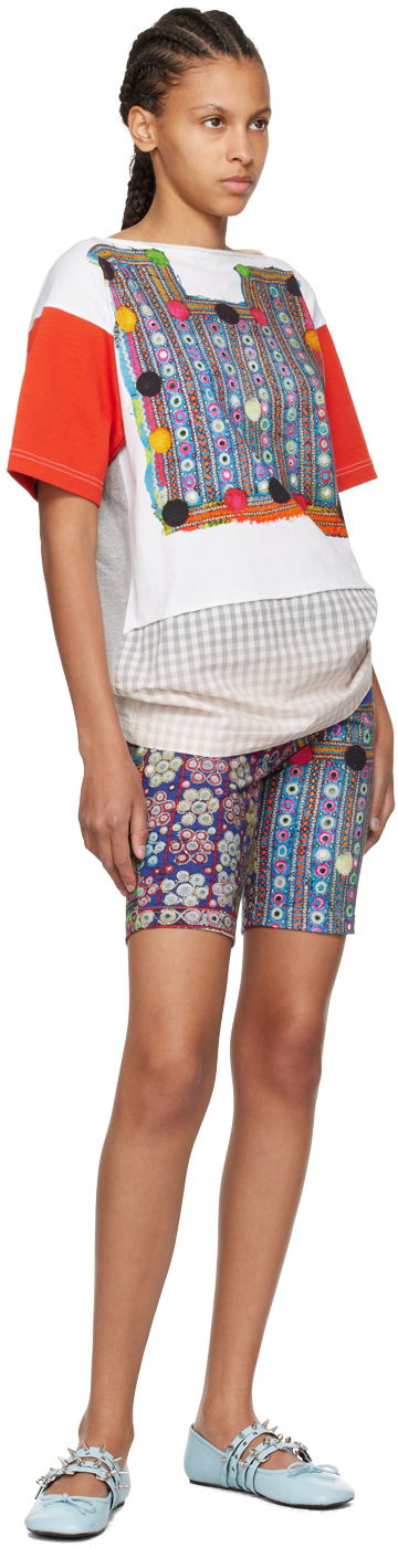 Šortky Comme des Garçons Comme Des Garçons Printed Cycling Shorts Rôznofarebný | TM-T020-051, 3