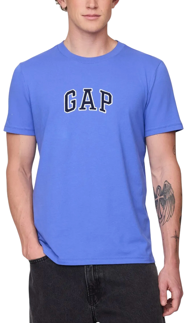 Tričko GAP T-Shirt New Arch Logo Modrá | 570044-41, 0