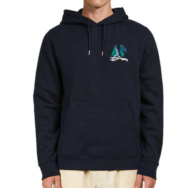 Mikina NORSE PROJECTS Vagn Hood Boat Embroidery Navy | N20-1300-7004, 0