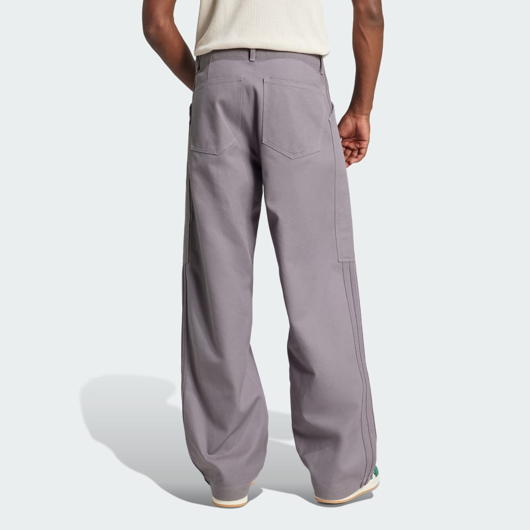 Cargo nohavice adidas Performance Twill Cargo Joggers Fialová | IY0140, 1