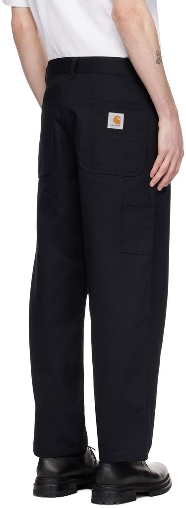 Nohavice Carhartt WIP Black Midland Workwear Trousers Čierna | I032970, 2