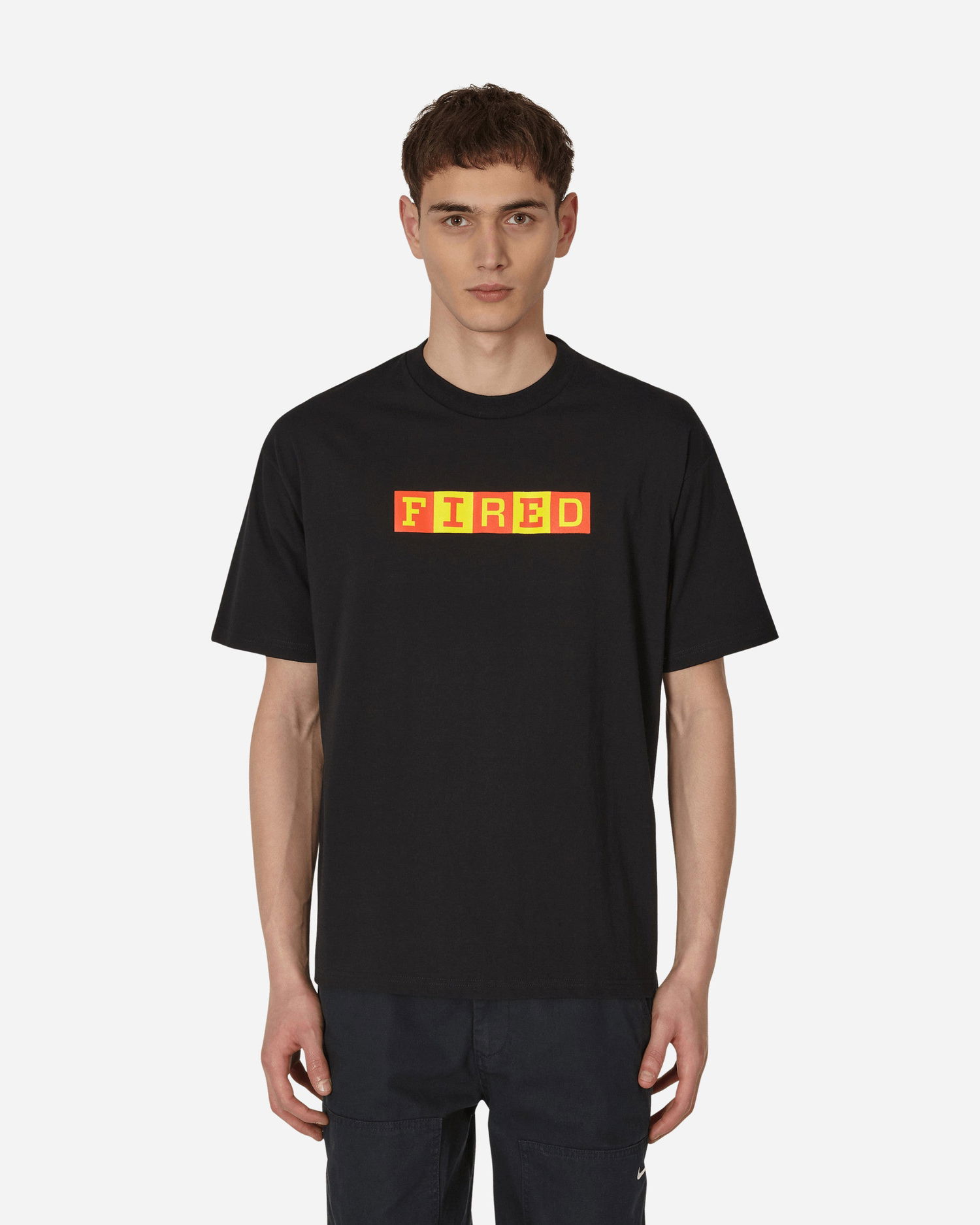 Tričko Serving the People Fired T-Shirt Čierna | STPF22FIREDTEE BLACK, 0