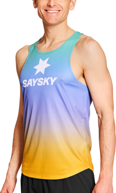 Tielko Saysky Saysky Drip Dye Flow Singlet Rôznofarebný | nmrsi60c-1033, 0