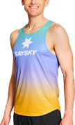 Saysky Drip Dye Flow Singlet