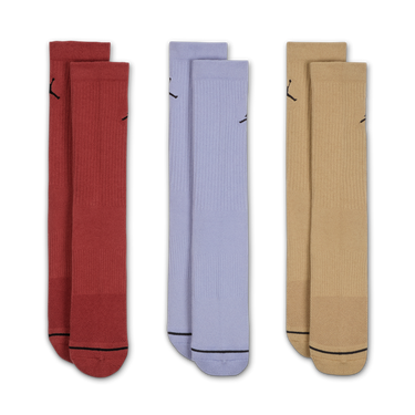 Ponožky Jordan Jordan Everyday Crew Socks (3 Pairs) Červená | DX9632-924, 3