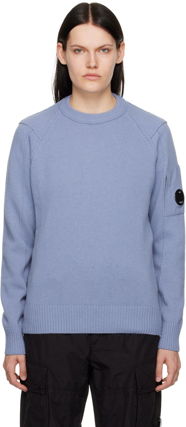 Sveter C.P. Company Crewneck Sweater Modrá | 13CMKN087A-005504A, 0