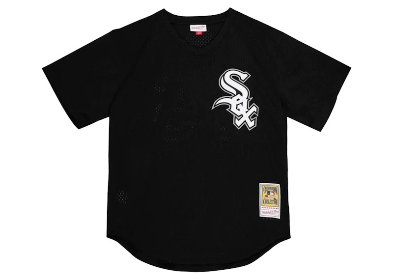 Dres Mitchell & Ness Mitchell & Ness Chicago White Sox Frank Thomas 1993 Authentic Mesh BP Jersey Čierna | 9N3B7MBP0-WSXFT-Y93, 0