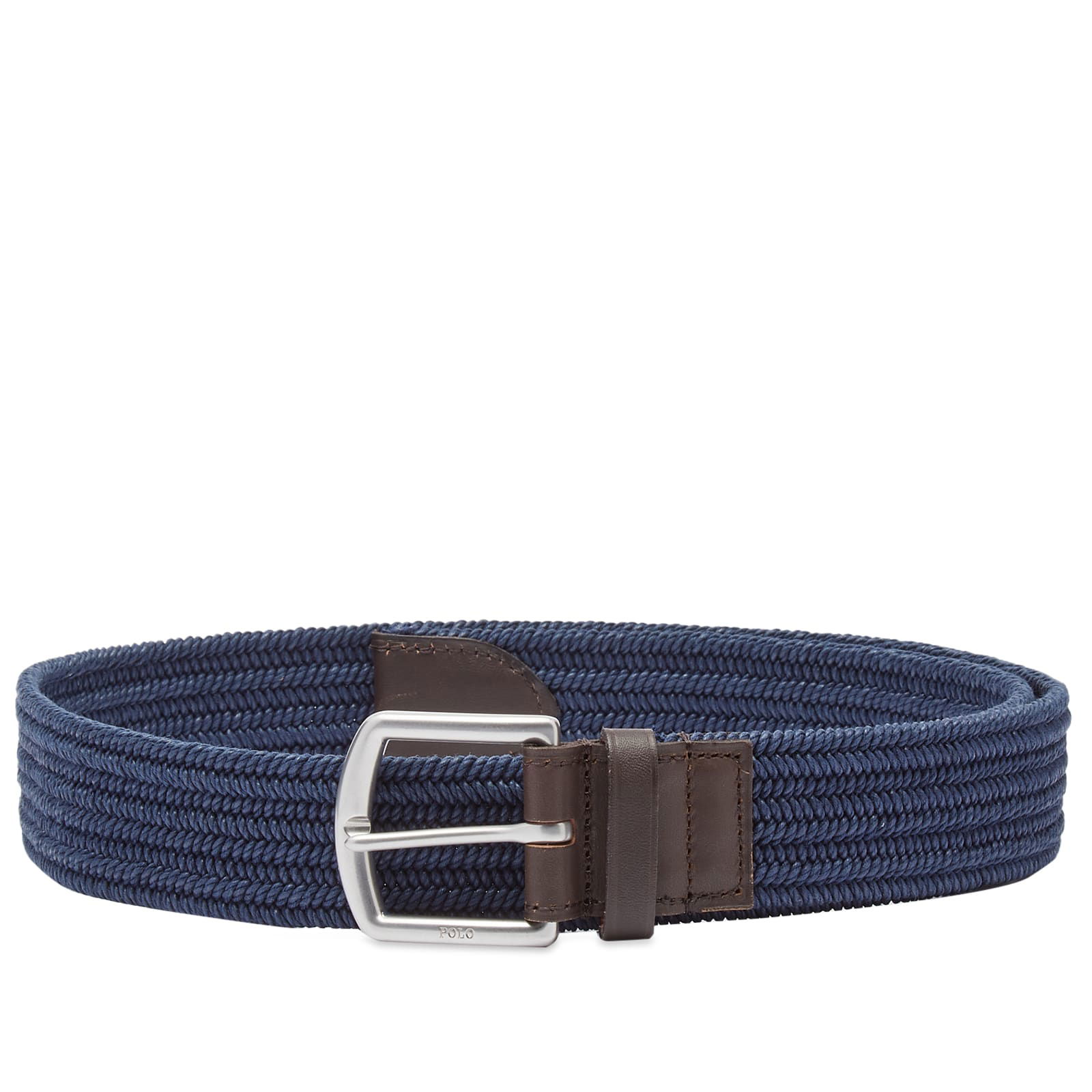 Woven Stretch Belt Navy