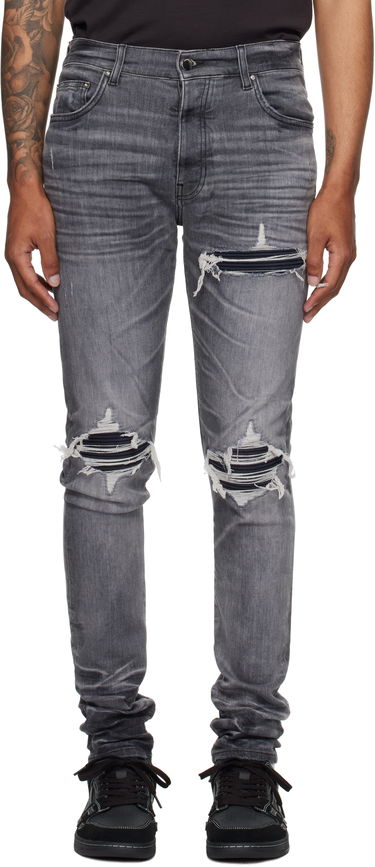 Džínsy AMIRI AMIRI MX1 Jeans with Suede Patches Šedá | AMDNSY1158, 0