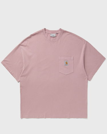 Tričko Carhartt WIP Hudson Pocket T-Shirt Ružová | I035140-1XF.5F, 0