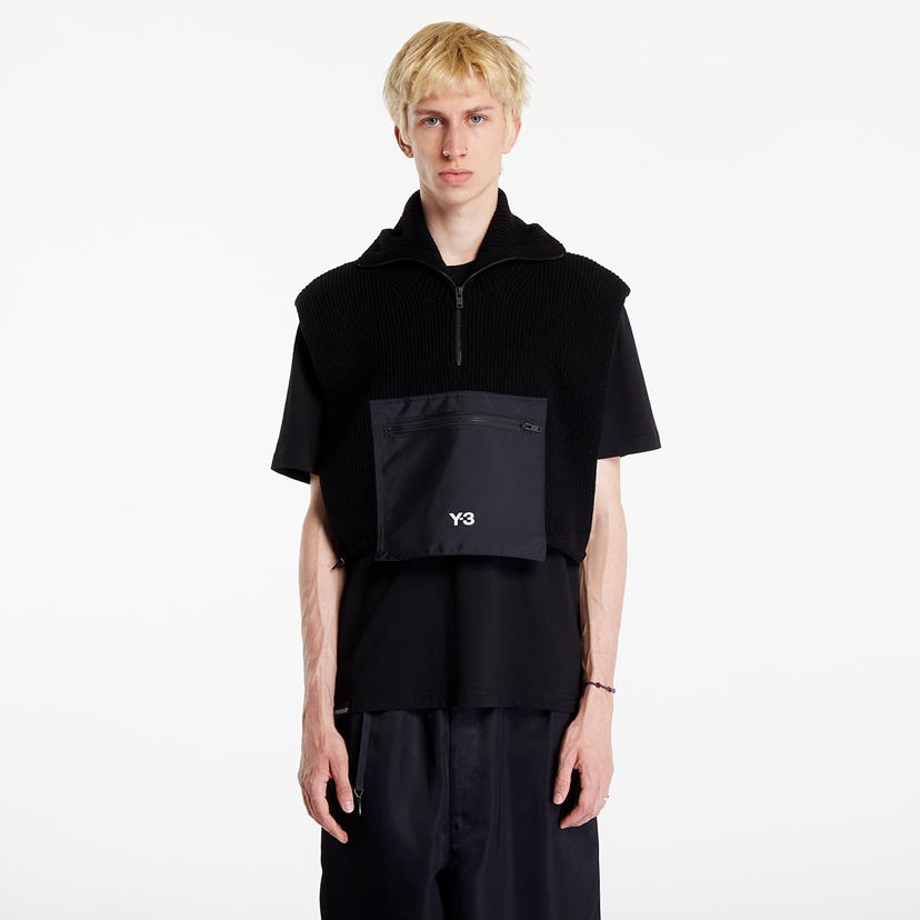 Vesta Y-3 Hooded Vest UNISEX Black Čierna | IY9277