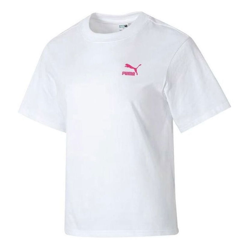 Tričko Puma Graphic Casual T-Shirt Biela | 682345-02