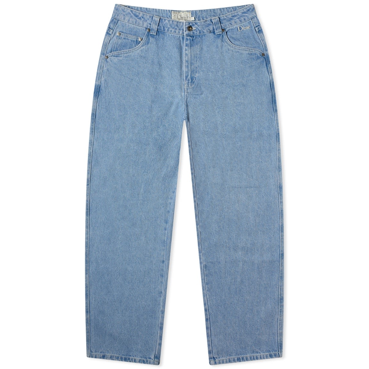 Nohavice Dime Classic Baggy Denim Pants Modrá | DIMESP2434IVBLU, 0