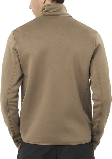 Mikina Salomon Essential Midwarm Full Zip Jacket Zelené | lc2329100, 1