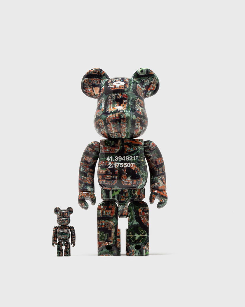 Zberateľské Medicom Toy BENJAMIN GRANT OVERVIEW BARCELONA 100% & 400% BE@RBRICK Set Rôznofarebný | MED1168