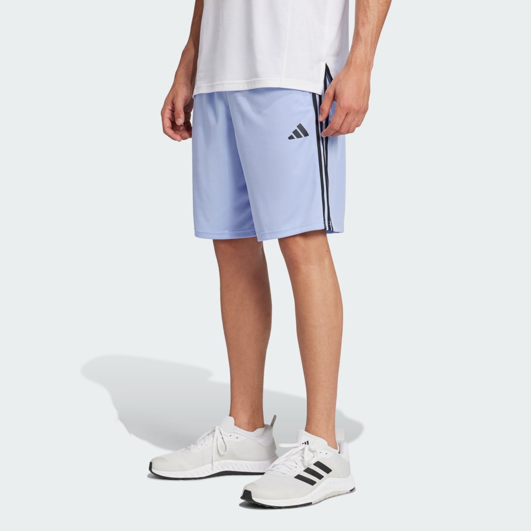 Šortky adidas Performance Train Essentials Piqué 3-Stripes Shorts Modrá | IW3385, 0