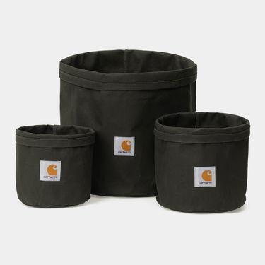Home decor Carhartt WIP Canvas Planter Set Zelené | I032014_2, 0