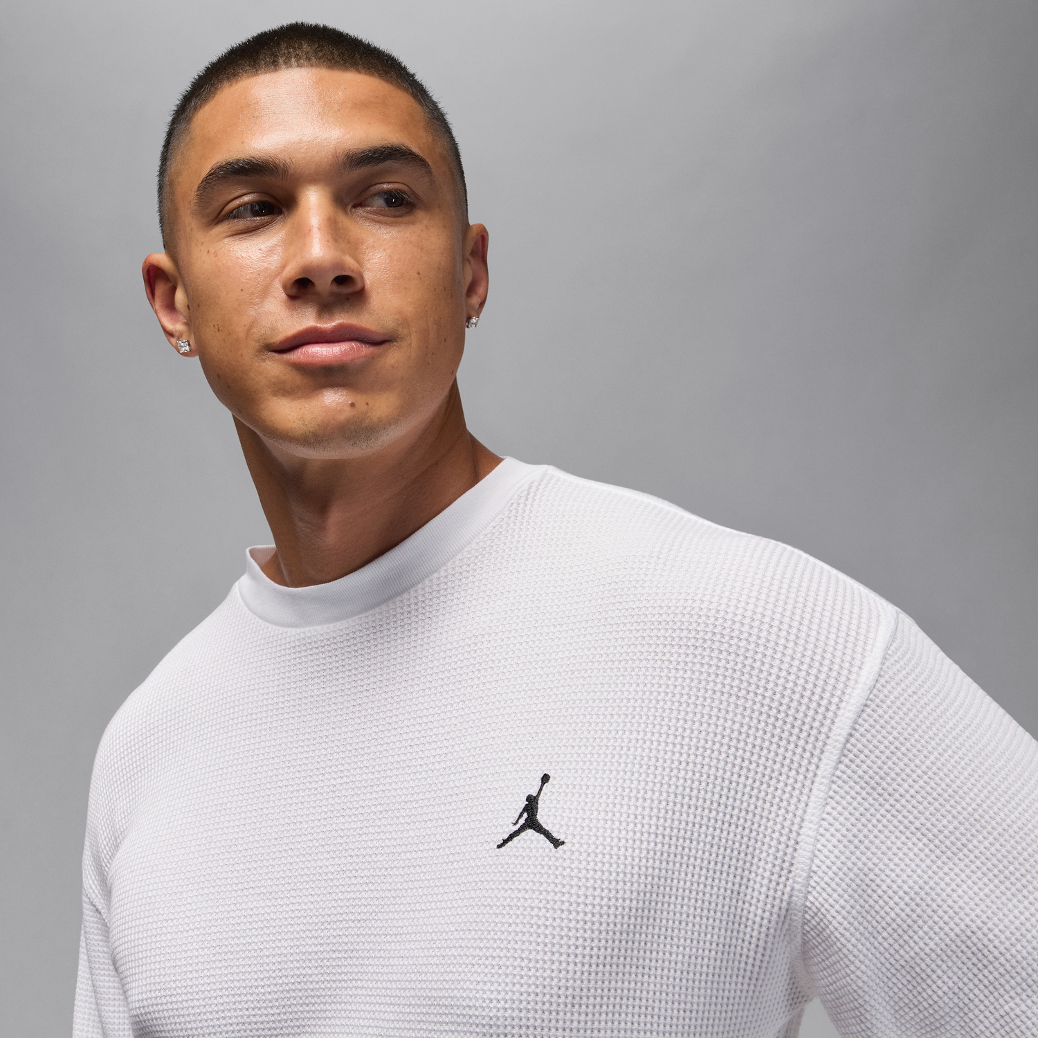 Košeľa Jordan Flight Mountainside Cotton Long-Sleeve Waffle Shirt Biela | IM6255-100, 1