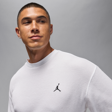 Košeľa Jordan Flight Mountainside Cotton Long-Sleeve Waffle Shirt Biela | IM6255-100, 1