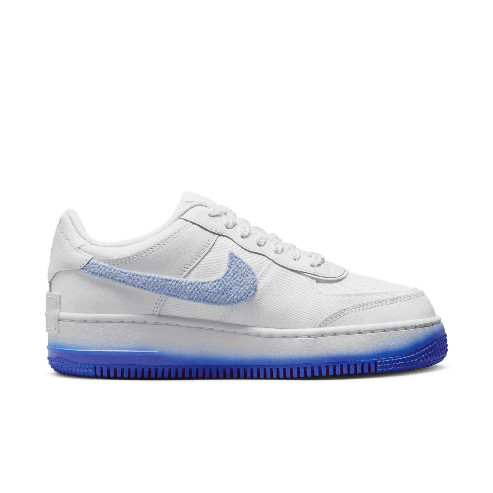 Air Force 1 Low Shadow Chenille Swoosh Blue Tint W