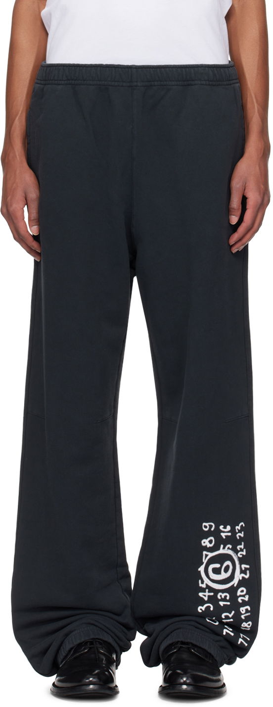 Tepláky Maison Margiela Numeric Sweatpants Čierna | SH2KA0022 M25004, 0